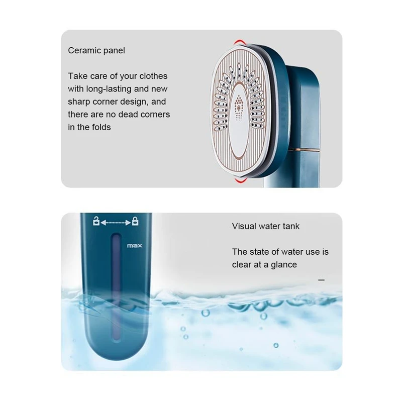 Портативный паровой утюг генератор горячего пара Электрический отпариватель