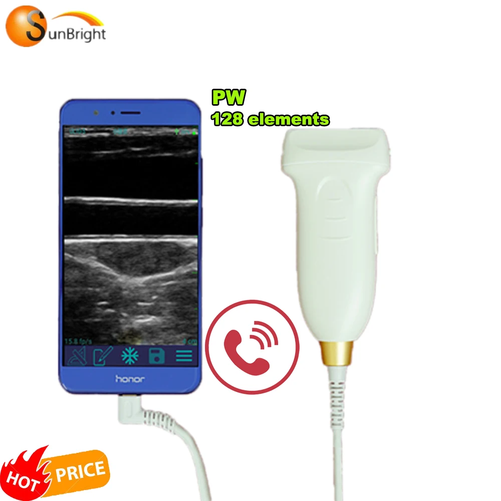 

electric linear digital USB portable ultrasound usg android probe