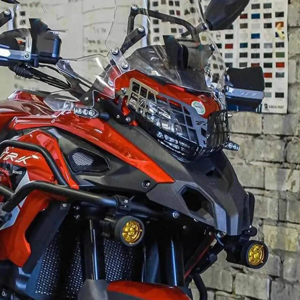 Защитная решетка для фар Benelli TRK502 TRK502X TRK 502X 2018-2023 2024 аксессуары мотоциклов