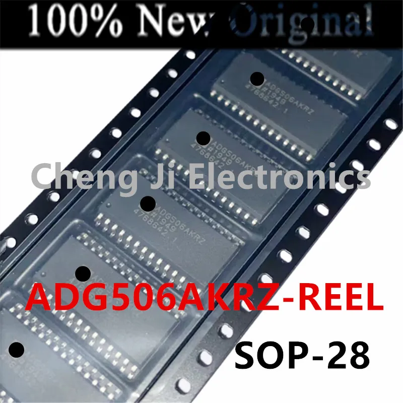 

5 шт./партия ADG506AKRZ ADG506AKRZ-REEL ADG506 SOIC-28 новый оригинальный 16-канальный аналоговый мультиплексор