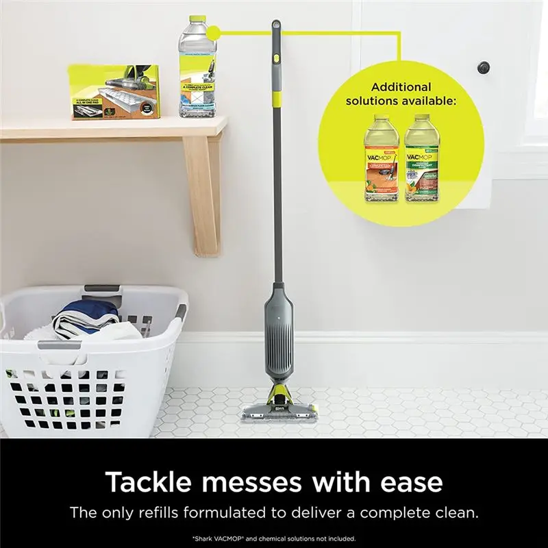 Фото A66I Для Shark VMP30 VACMOP: Сменные одноразовые насадки для вакуумной уборки и мытья твердых полов, 10 шт. №2