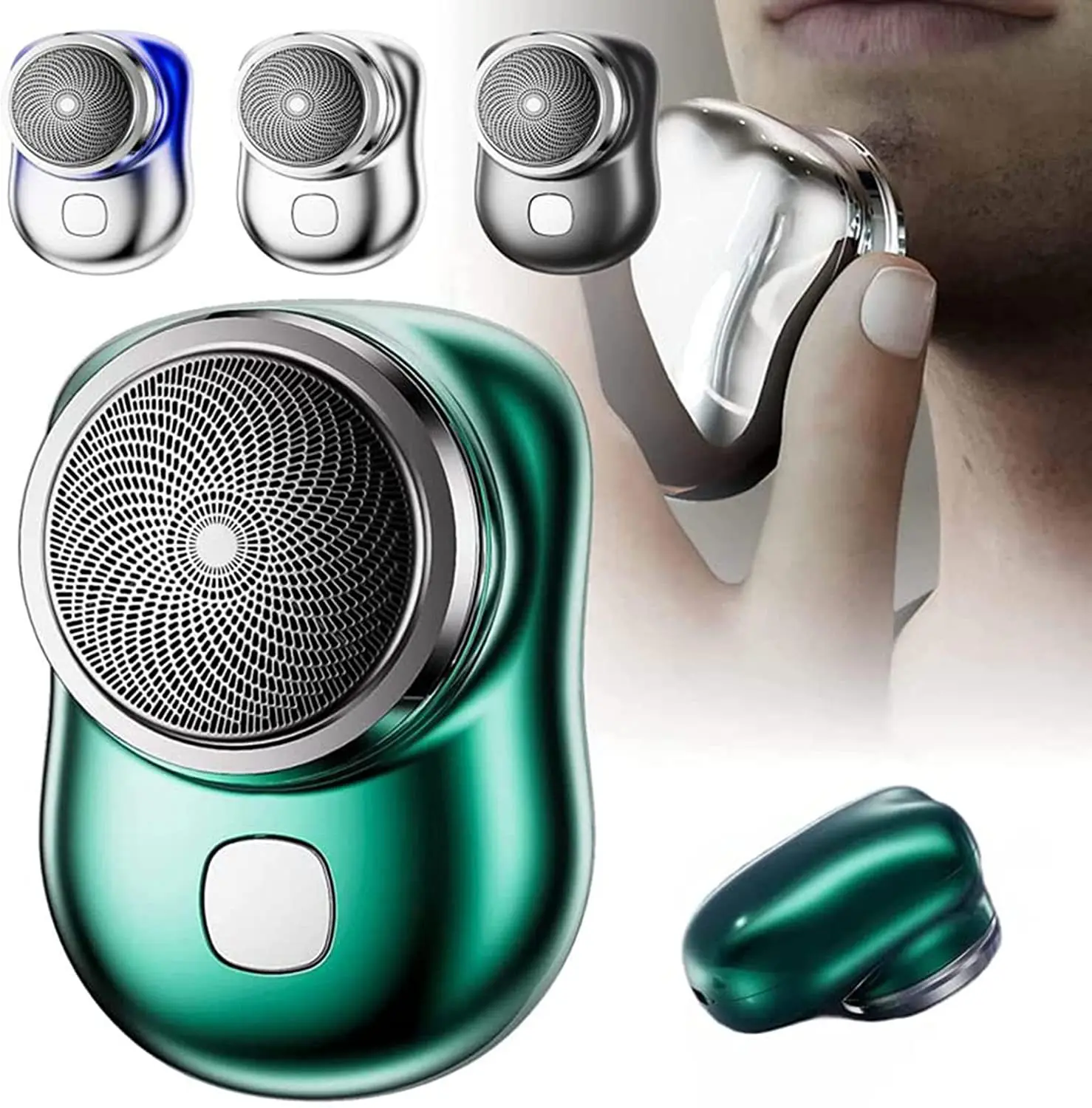 

Mini Electric Beard Shaver Rechargeable Portable Reciprocating Cutter Head Rechargeable Shaver Razor For Men