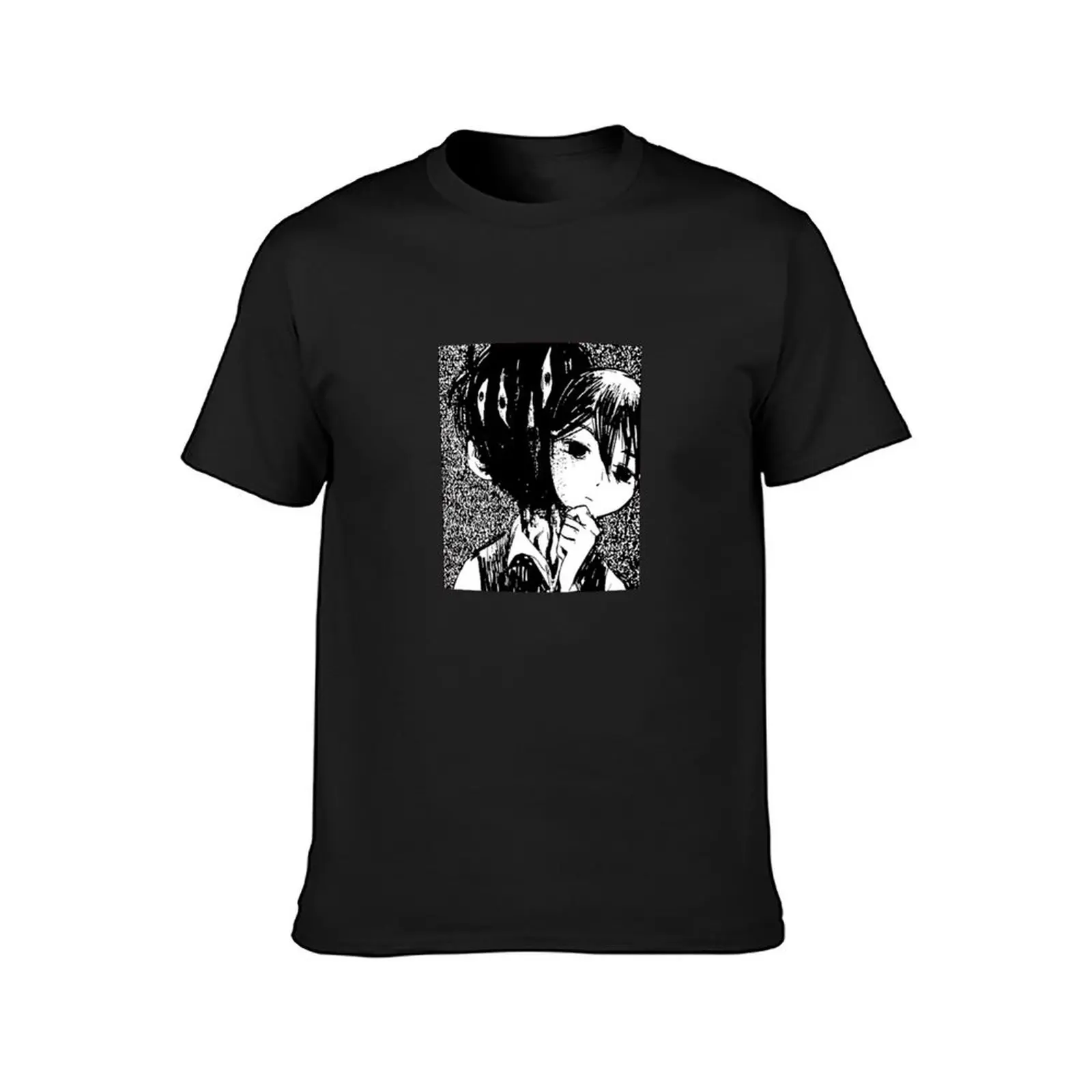 Футболка Omori MMMERCH who футболка с коротким рукавом аниме винтажные мужские рубашки