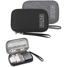 Cable Gadget Organizer Storage Bag Pouch Portable Electronic Accessories Case For Cord Charger Hard Drive Earphone USB SD Card