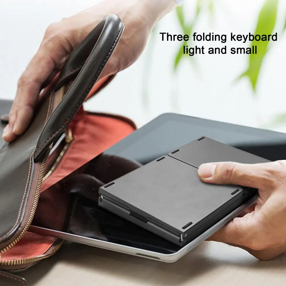 

Ультратонкая износостойкая Мини Bluetooth совместимая клавиатура ножничная клавиатура беспроводная клавиатура с длинным сроком службы батаре...
