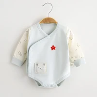 newborn rompers baby boys girls cotton triangle jumpsuits toddler bodysuit summer long sleeve jumpsuit outfits infant clothing