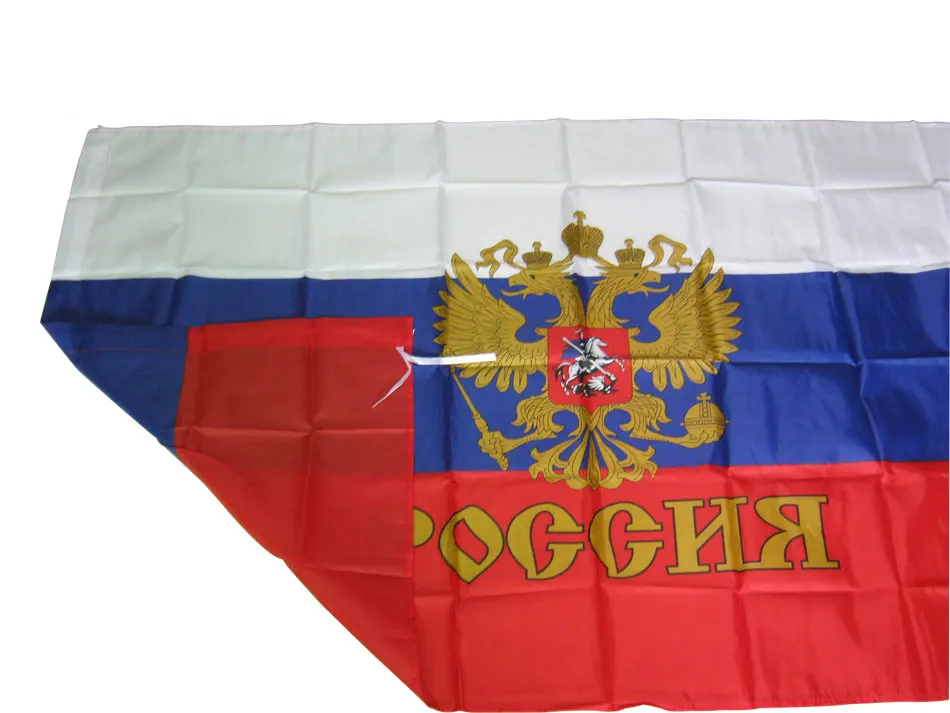 ZXZ Бесплатная доставка 90x150 см Президентский флаг Российской Федерации 3x5ft