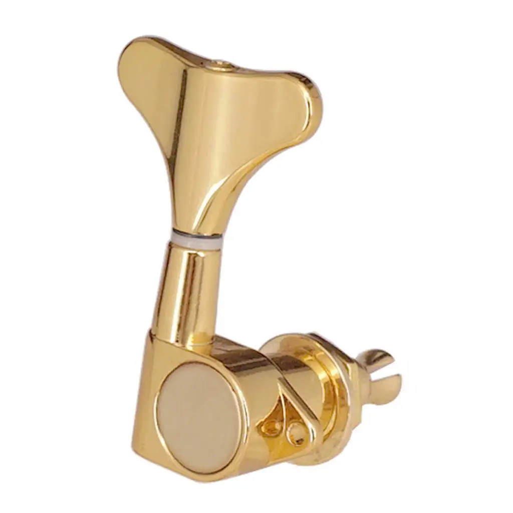 

5x Gold Workmanship Bass Guitar Tuning Keys Easy To Install Durable Tuning Pegs Alloy Endurance