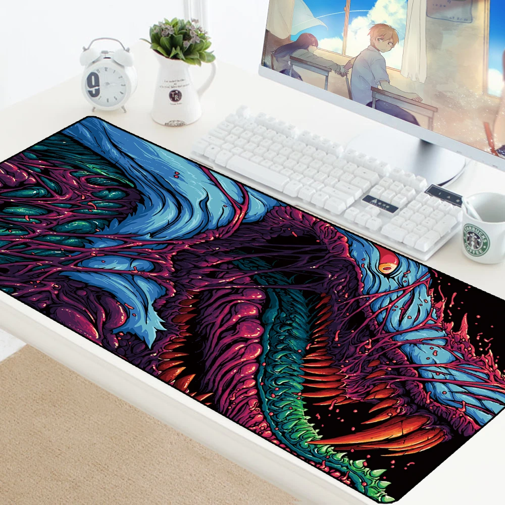 

Large Gaming Mouse Pad XXL Non-Slip Rubber Grande Computer Gamer CSGO Keyboard Pad Hyper Beast Desk Computer Mouse Pad Desk Pad