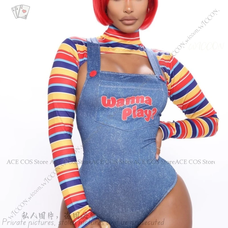 Страшный кошмар костюмы на Хэллоуин для женщин убийца хочет играющий в фильм