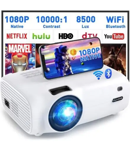 

Vilinice BL-43 проектор, Full HD 200 ''дисплей ..... Белый.