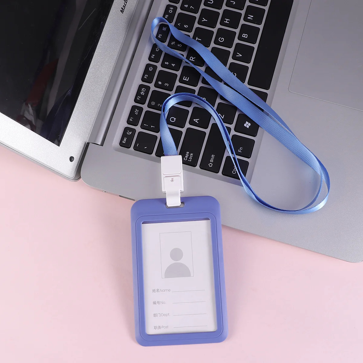 Держатель для бейджа подвесной держатель веревки работы груди школьный бренд ID