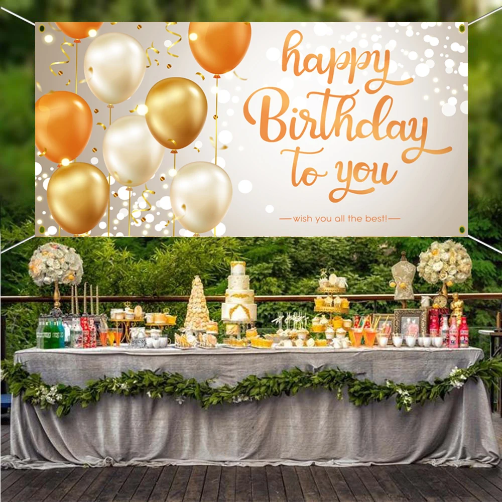 Индивидуальные день рождения фон баннер гобелен фото стенд настенный тканевый