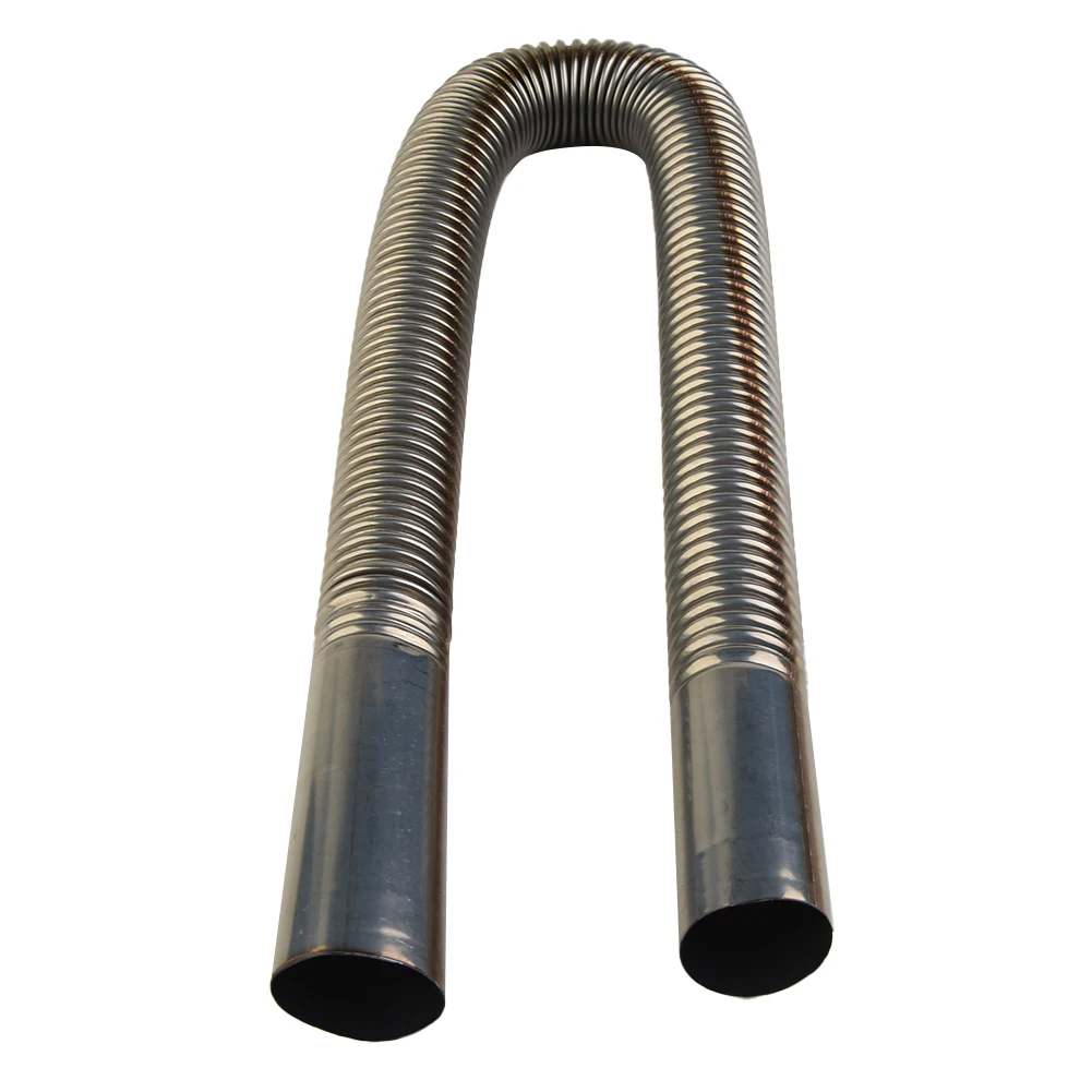

Heater Exhaust Pipe Clamps 60cm-300cm Air Diesel Heater Parking Stainless Steel Exhaust Pipe Tube For Parking Air Diesel Heater