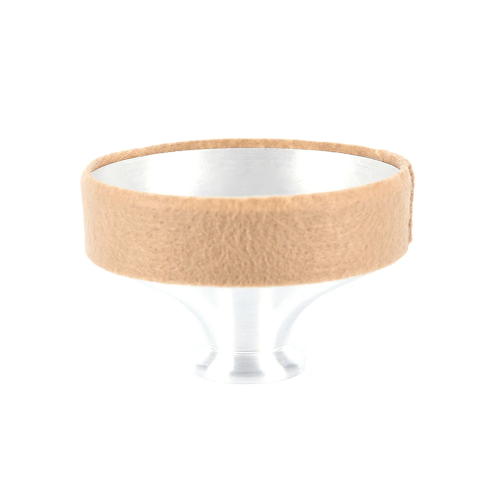 

1Pc Silver Color Tenor Saxophone Mute Light-weight Aluminum Saxophone Mute Silencer Dampener For Tenor Saxophone