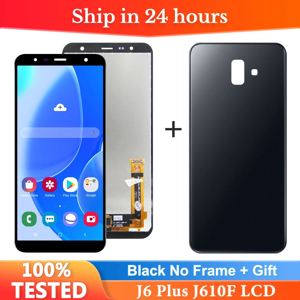 ЖК-дисплей 6,0 'для Samsung Galaxy J6 + J610 J610F J610FN, экран в сборе для Samsung J6 Plus, экран дисплея, оригинал