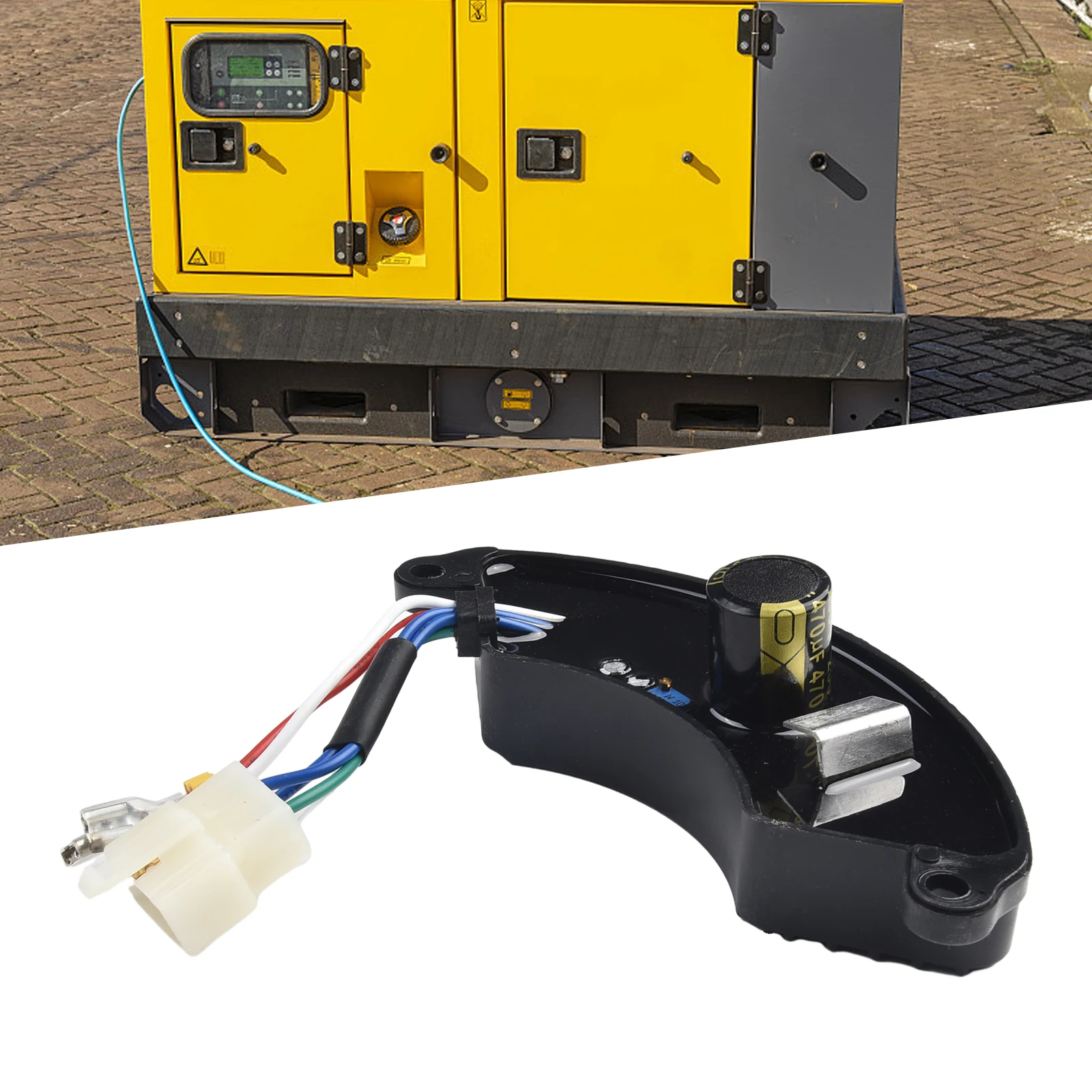 Высокопроизводительный AVR для однофазных генераторов 5 6 кВт Регулятор