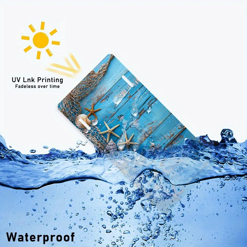 Алюминиевая крышка номерного знака с рисунком ракушки — 6X12 дюймов | Прочный