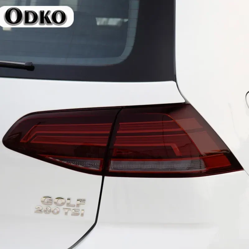 Тинт для автомобильной фары Черная защитная пленка прозрачная наклейка из ТПУ