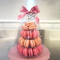 6 tiers multitiers macaron display stand cupcake tower rack cake stand pvc tray for wedding birthday cake decorating home tool