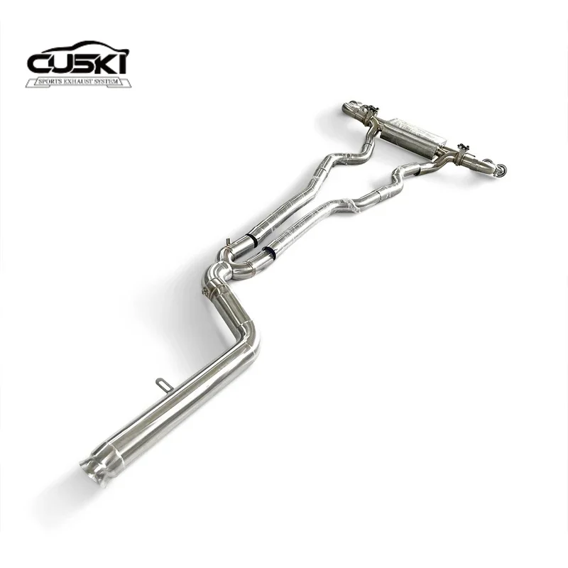 Детали модификации автомобильной выхлопной системы с высоким расходом — задняя