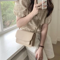 fashion luxury brand women messenger bag pu soft leather new high quality solid color casual simple versatile women shoulder bag