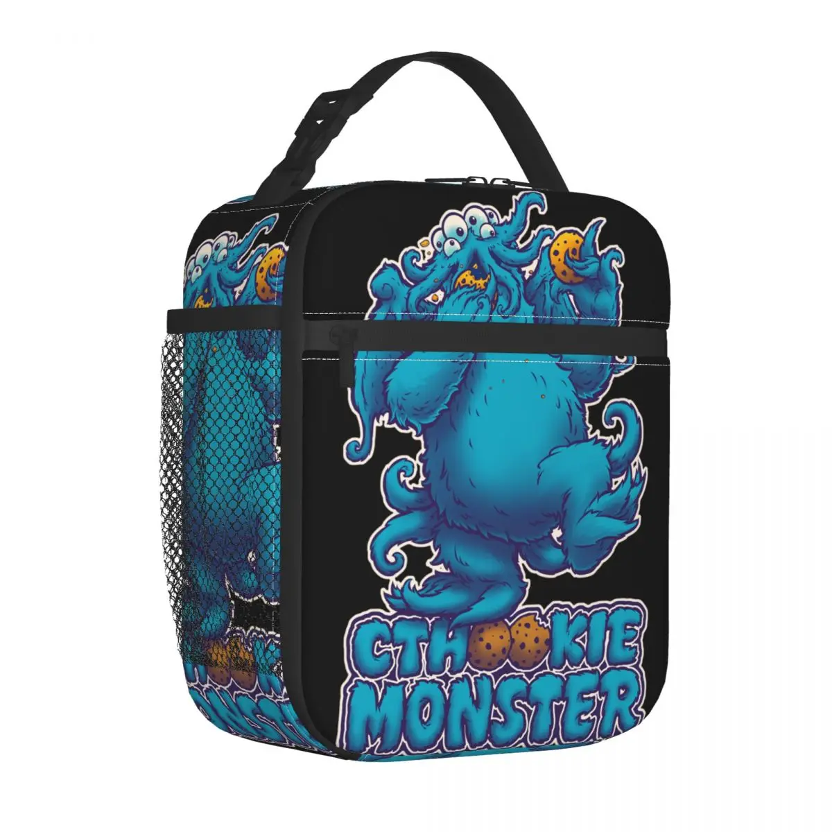 

Cookie Monster CTHOOKIE MONSTER Insulated Lunch Bag Cooler Bag Lunch Container Tote Lunch Box Food Storage Bags Work Picnic