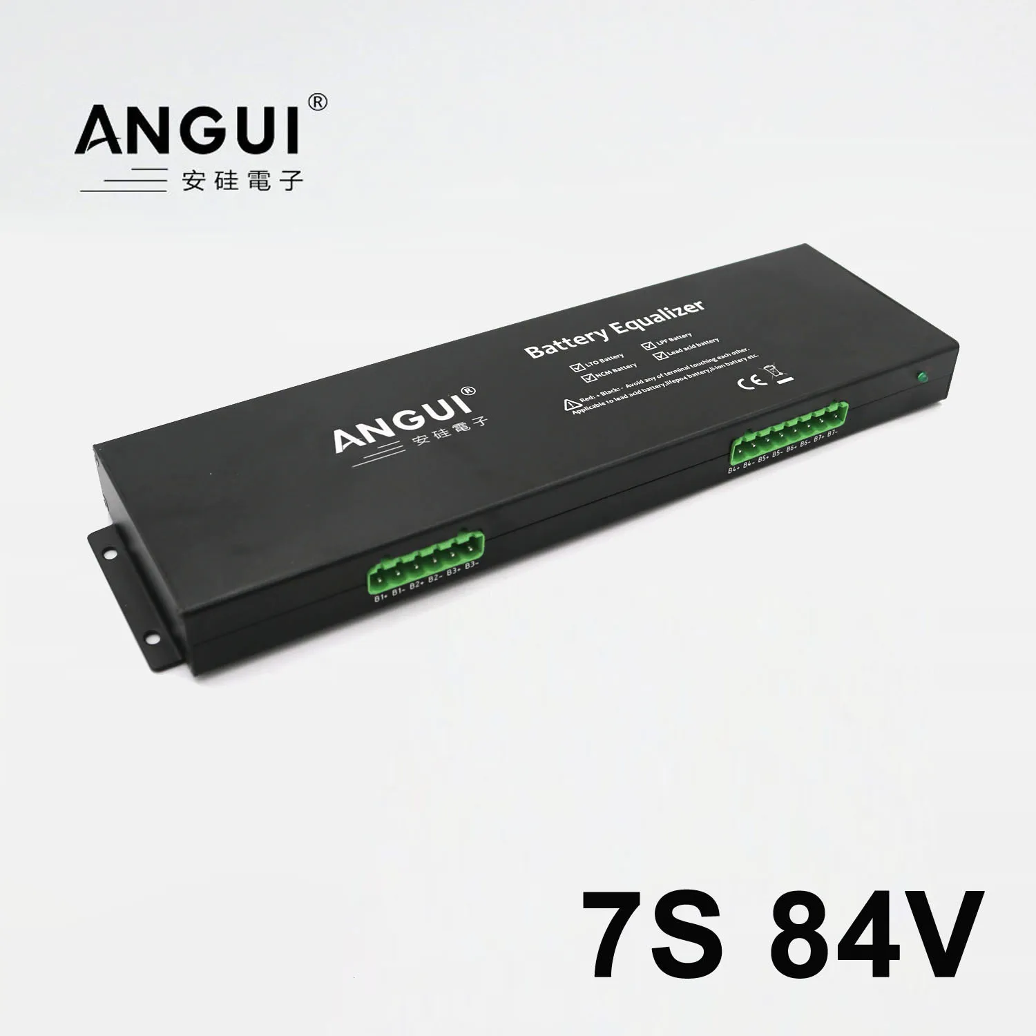 Алюминиевый эквалайзер для аккумуляторов ANGUI Φ BM107S, огнестойкий контроллер напряжения 84 в, тестер заряда NCM LTO LFP свинцово-кислотных аккумуля...