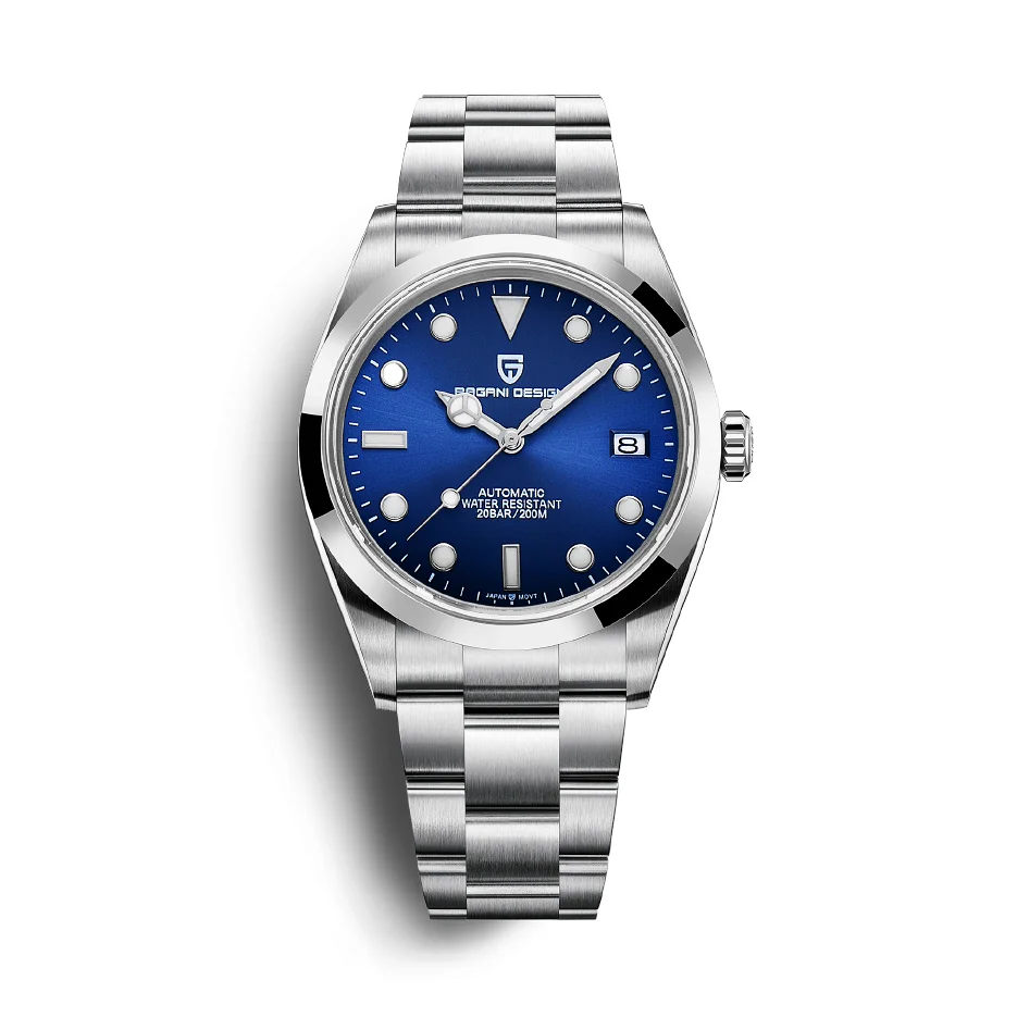 

PAGANI DESIGN Top Brand Sapphire Glass Automatic Watch Waterproof 200M Stainless Men Mechanical Wristwatches relogio masculino