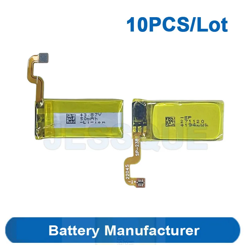 10PCS/Lot "0" Cycle Original Replaces 50mAh SP271120 Battery For Fitbit Luxe Sport Smart Watch Batterie Accumulator AKKU