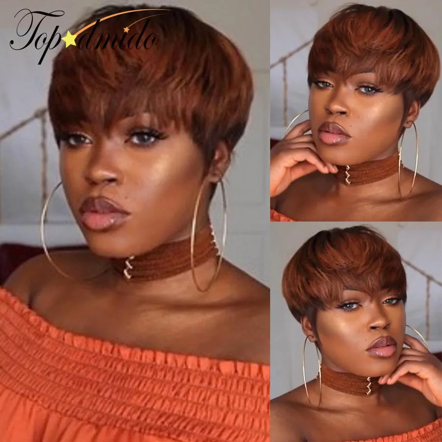 Straight Hair 4x4 Lace Closure Wig For Woman Short Hair 13x4x4 Lace Front Wig Glueless Transparent Lace Wig
