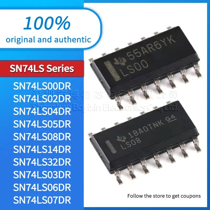 SN74LS07DR SN74LS06DR SN74LS03DR SN74LS32DR SN74LS14DR SN74LS08DR SN74LS05DR SN74LS04DR SN74LS02DR SN74LS00DR SN74LS05DR2 СОП