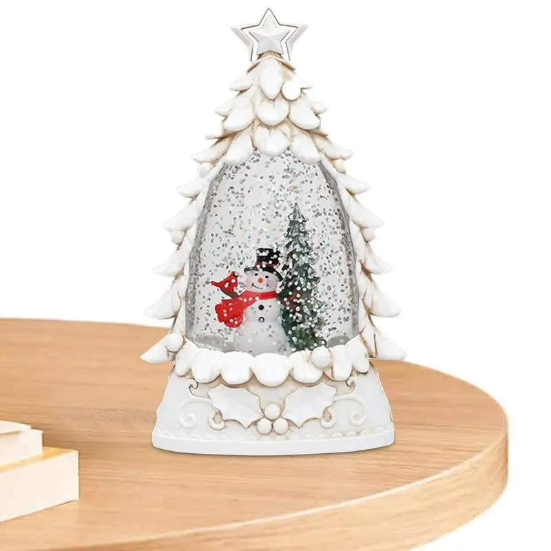 

Water Injection Christmas Tree Decoration With Sequins LED Lights Christmas Home Decorative Ornaments Christmas Light Decor