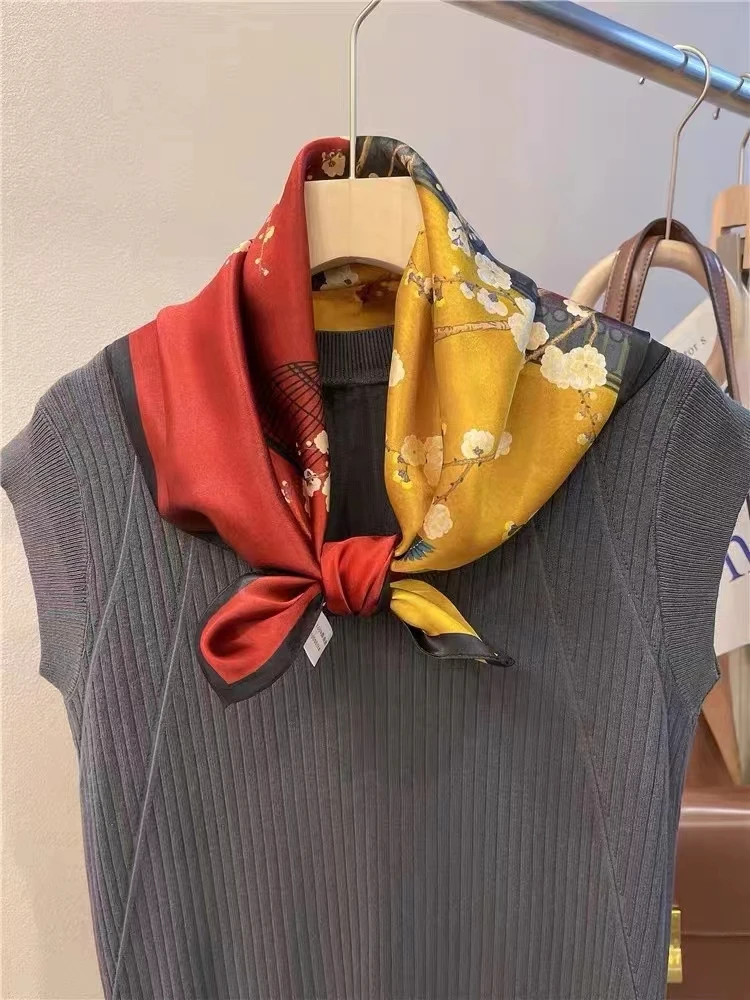 Goedkoop rode hoofd sjaals