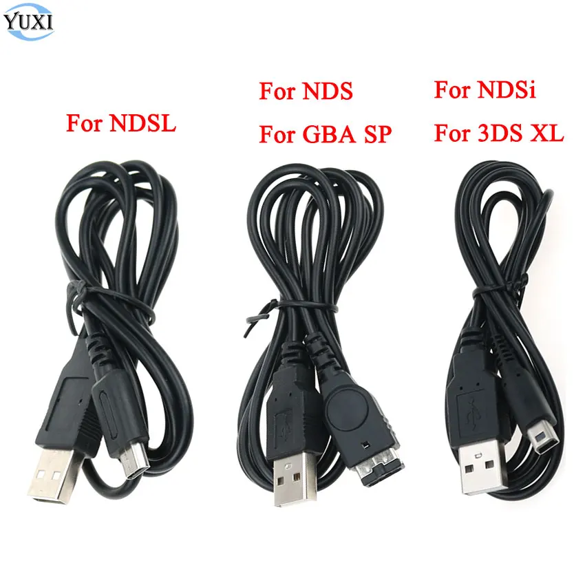 

YuXi USB Data Charger Charging Cable Power Cord For Nintend DS Lite NDSL DSL NDS NDSi for GBA SP for 3DS 2DS New 3DSXL 2DSXL