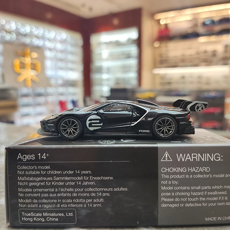 Mini GT 1:64 Model Car MK II #006 Alloy Die-cast Vehicle #297 LHD Shadow Black | Railed/Motor/Cars/Bicycles