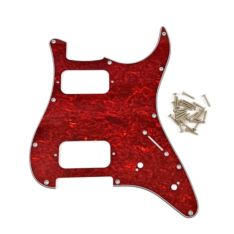 

11 Holes Guitar Bass Pickguard 4 Ply Scratchplate Guitar Scratch Plate 6 Strings