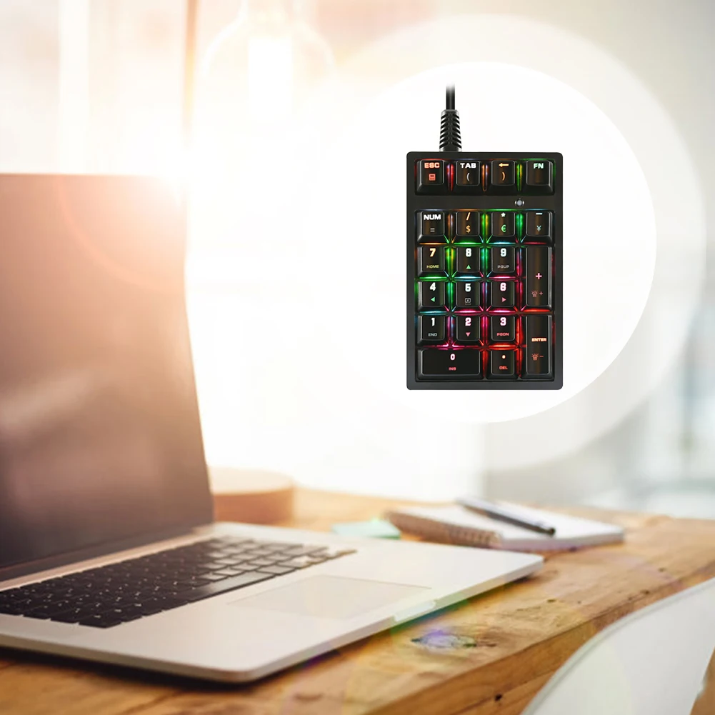 

Клавиатура игровая Механическая Проводная с USB 2,0, 21 клавиша