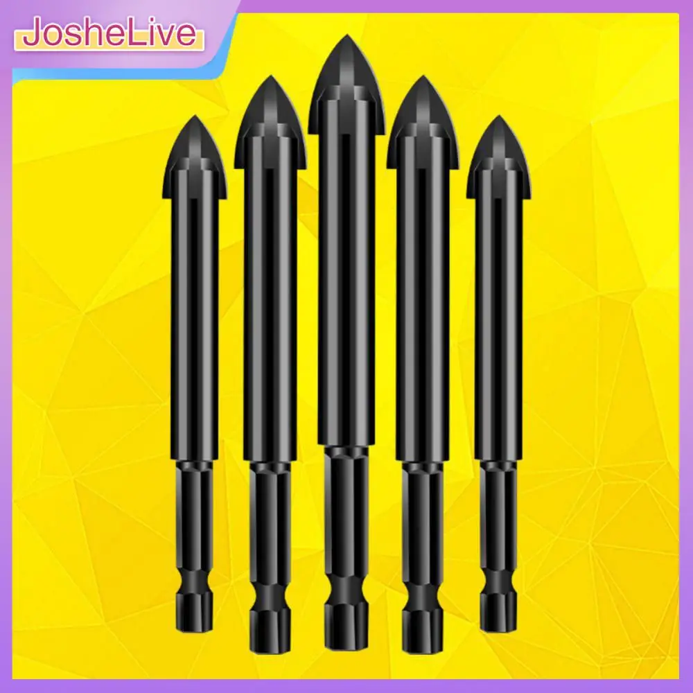 

Tile Drills Glass Ceramic Concrete Hole Opener Hexagonal Shank Drill 3/4/5/6/7/8/10/12 Mm Triangle Drill Hole Saw Alloy