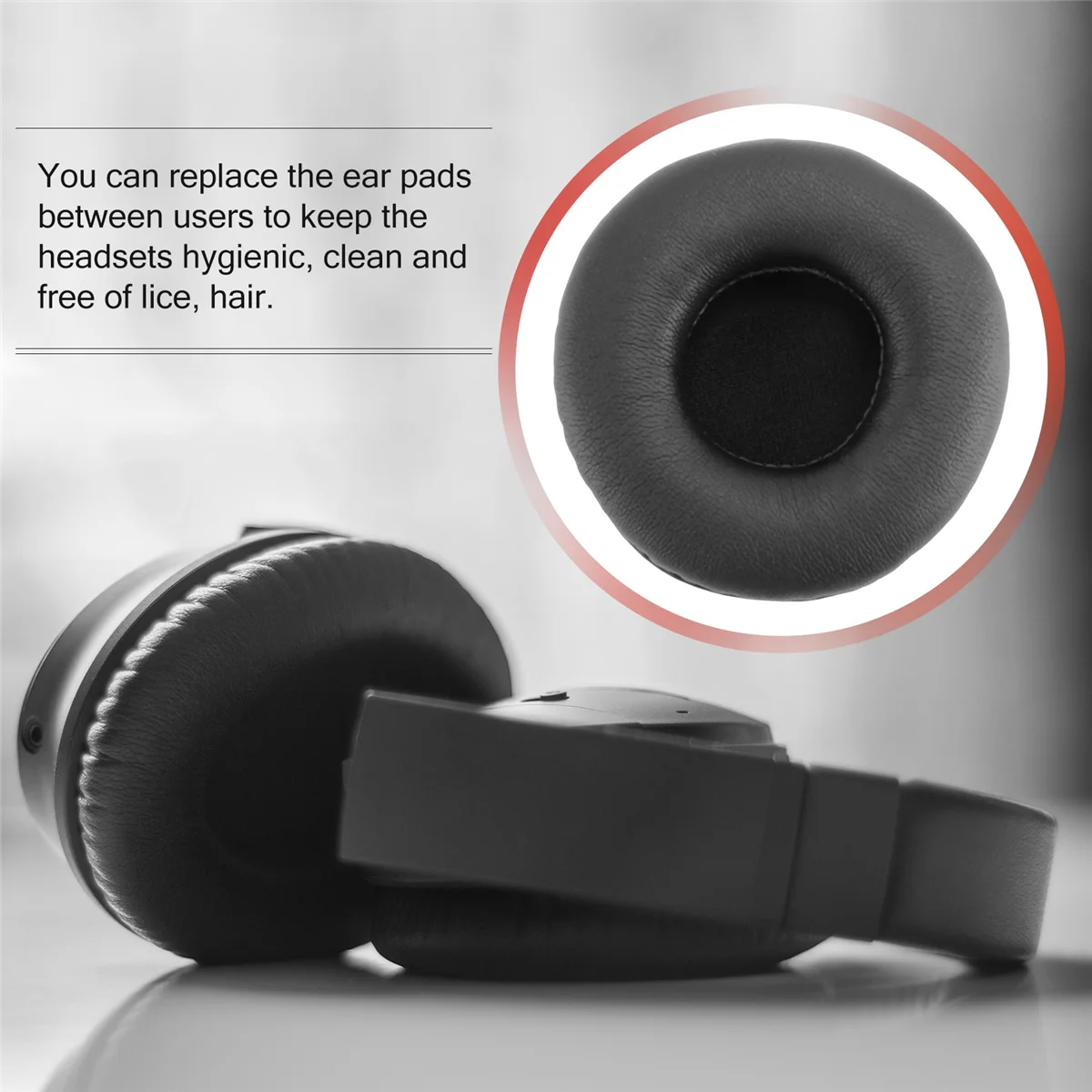 Сменные амбушюры для наушников 65 мм подушечки большинства моделей наушников: AKG