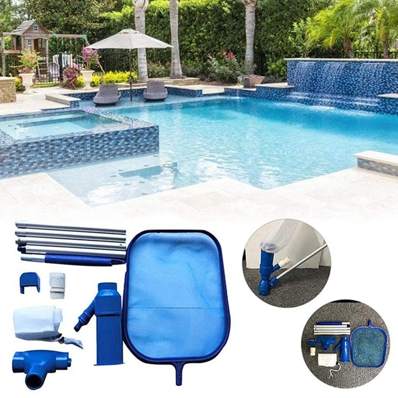 Набор скиммеров для бассейна аксессуары уборки пруда фонтана листьев