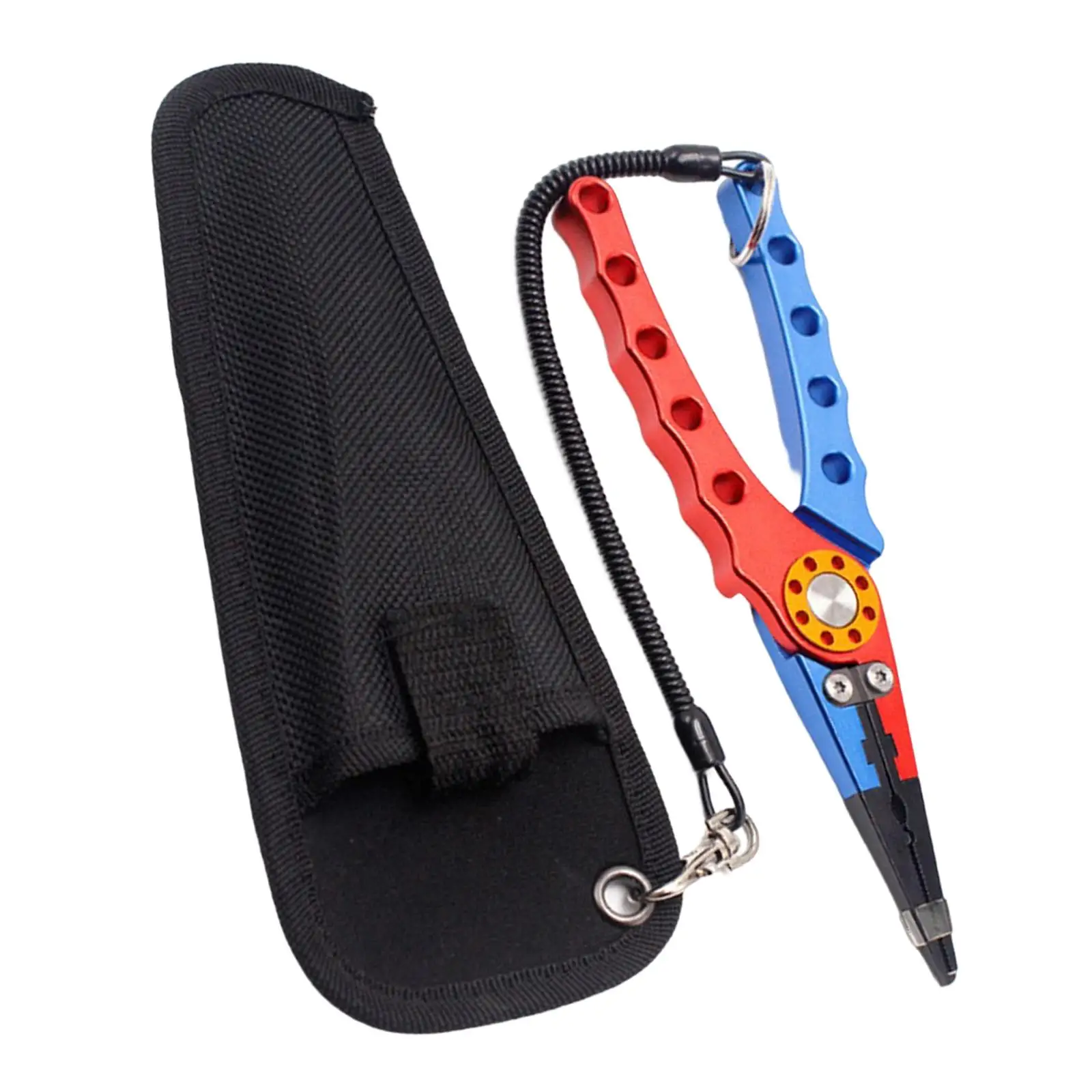 

Portable Fishing Tackle Pliers Hook Remover Sheath and Lanyard Stainless Steel Line Cutters Fish Gear Tools Saltwater Freshwater