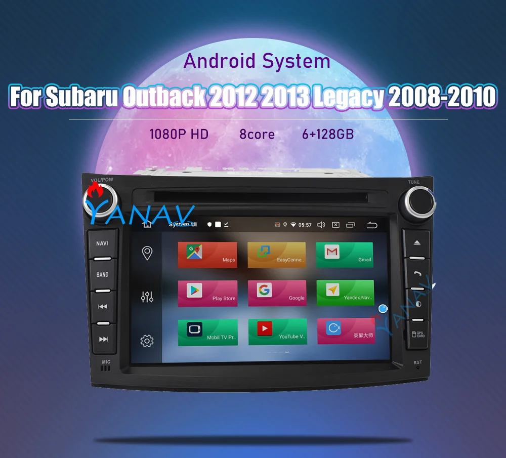 

Автомагнитола 2 din для Subaru Outback 2012 2013 android стереоприемник Legacy 2008-2010 HD Автомобильная Мультимедийная магнитола видеоплеер