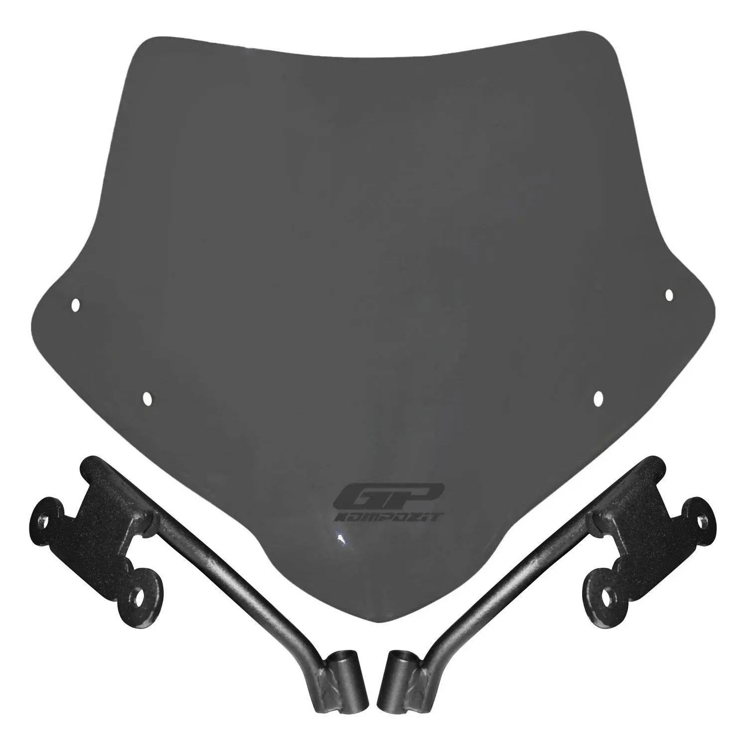 

GP композитный для CB 500 F 2014-2020 совместимый короткий ветровой экран Копченый 30 см