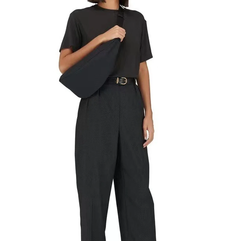 

2022 Summer New Products Basic All-match Seam Loose Round Neck Women's Short-sleeved T-shirt