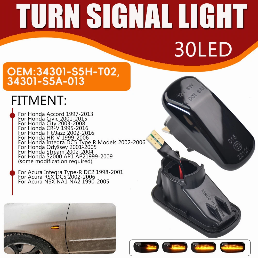 Искусственная Светодиодная Индикаторная Лампа Указателя Поворота Для Моделей