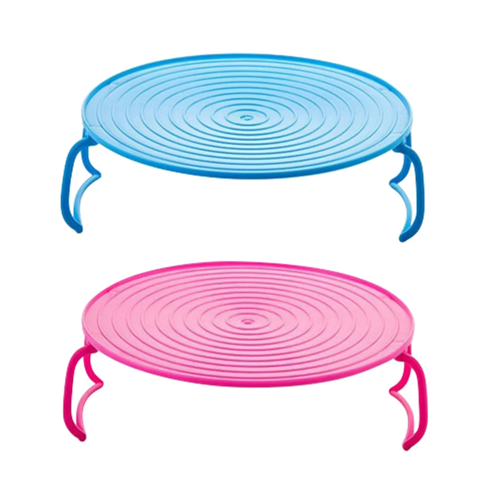 

Steam Rack Steaming Tray Home Layered Storage Pans Mat Folding Microwave Oven Holder Heating Dish Food