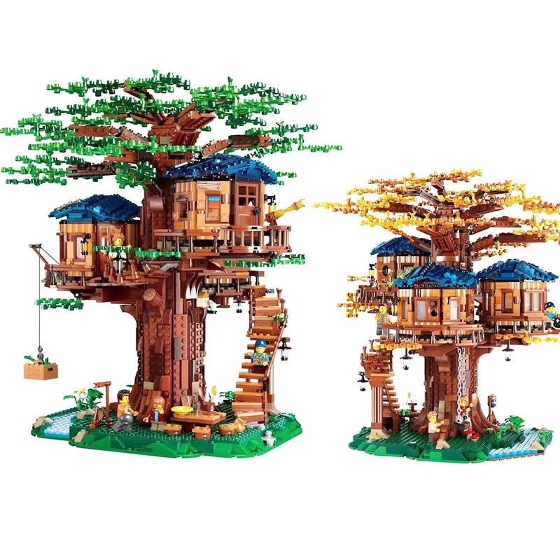

New In stock 21318 New Tree House The Biggest Ideas Model 2000+Pcs Building Blocks Bricks Kids Educational Toys Christmas Gifts