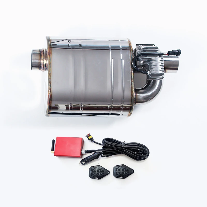 Автомобильные глушители с клапаном управления звуком h-Style Электрический пульт