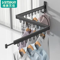 folded wall mounted clothes drying rackfolding clothes dry racks clothes hanger rack with towel bar for laundry room